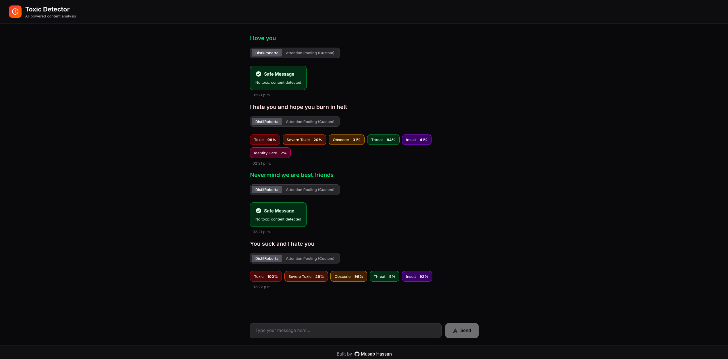 Web App Screenshot